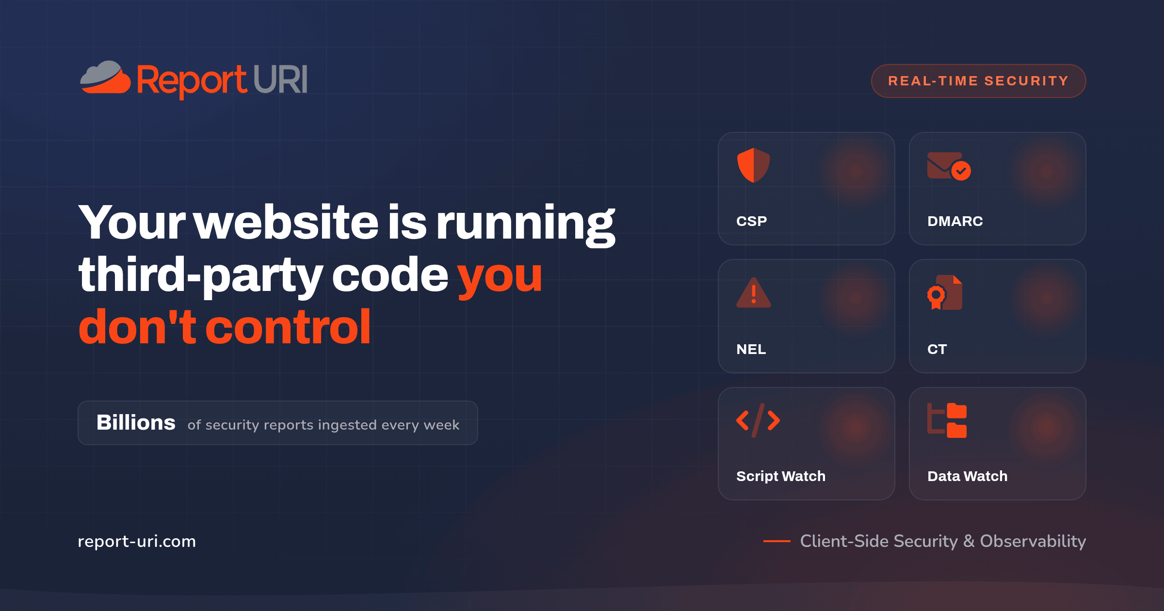 Client-Side Security Monitoring & CSP Reporting | Report URI | Report URI